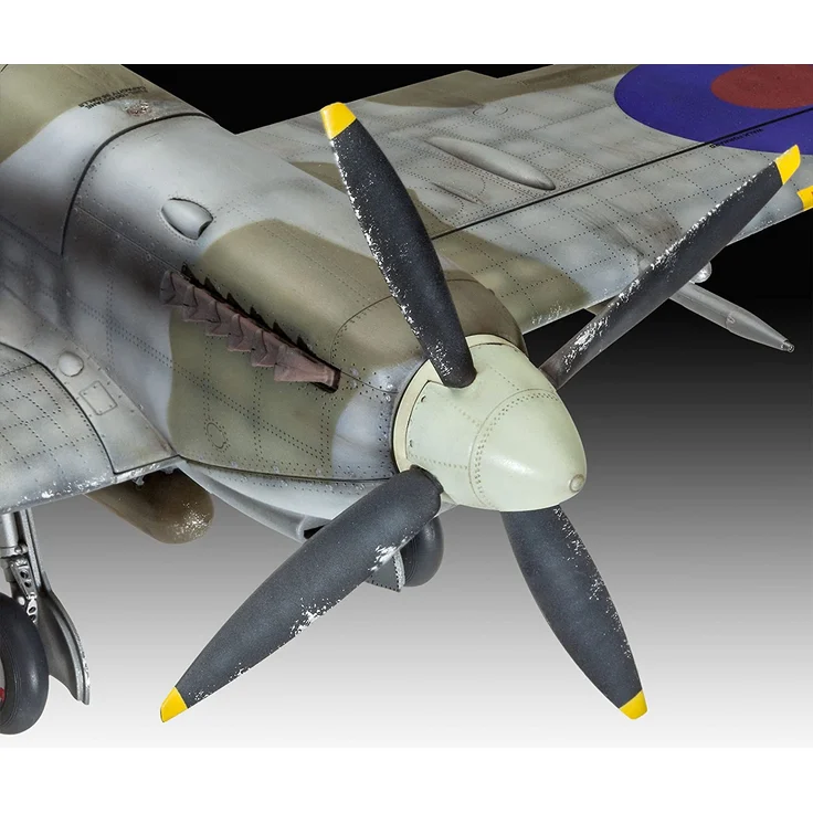 Revell Modellbausatz Flugzeug 1:32 - Supermarine Spitfire Mk.IXc im Maßstab 1:32, Level 5, originalgetreue Nachbildung mit vielen Details, 03927 – Bild 5