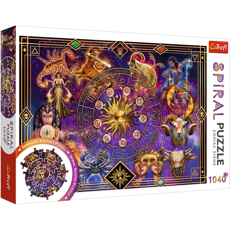 Trefl Spiral Puzzle 1040 Teile Sternzeichen