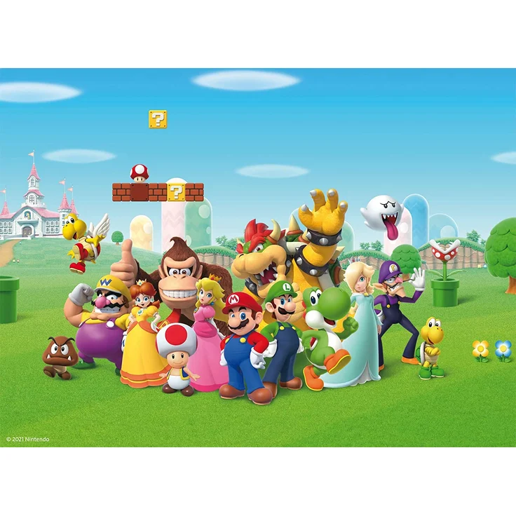 Ravensburger Kinder Puzzle XXL 200 Teile Super Mario Abenteuer – Bild 3