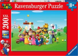 Ravensburger Kinder Puzzle XXL 200 Teile Super Mario Abenteuer