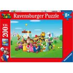 Ravensburger Kinder Puzzle XXL 200 Teile Super Mario Abenteuer