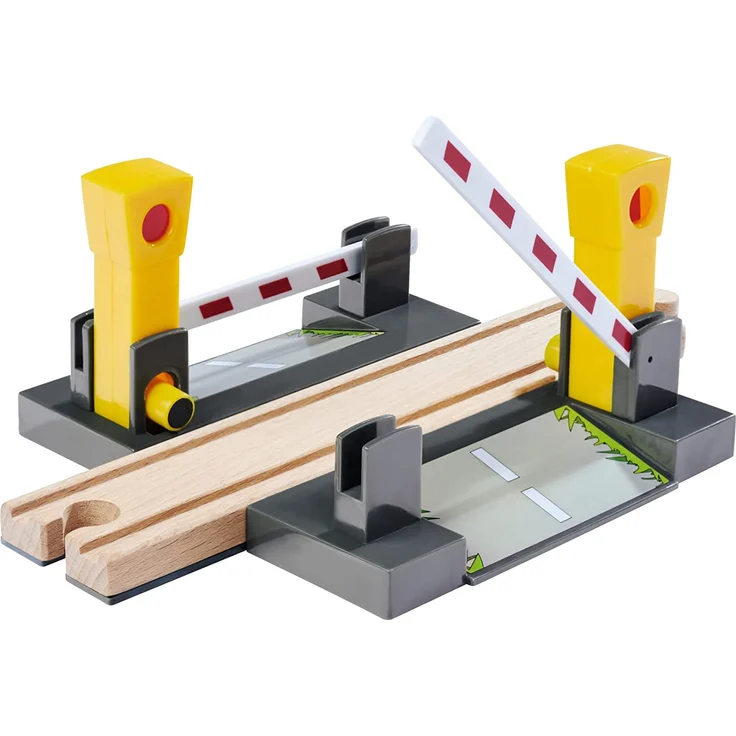 Eichhorn Bahn – Holzeisenbahn – Automatischer Bahnübergang – Bild 3