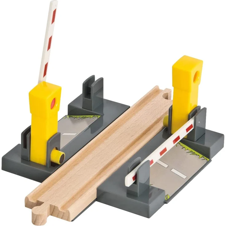 Eichhorn Bahn – Holzeisenbahn – Automatischer Bahnübergang – Bild 2