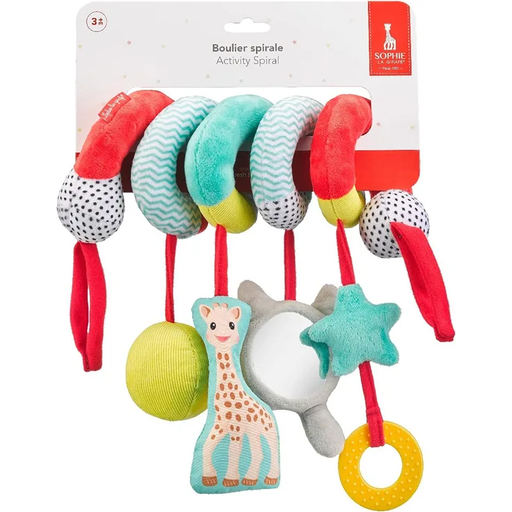 Sophie la girafe® - Kinderwagenkette Activity-Spirale / Textil