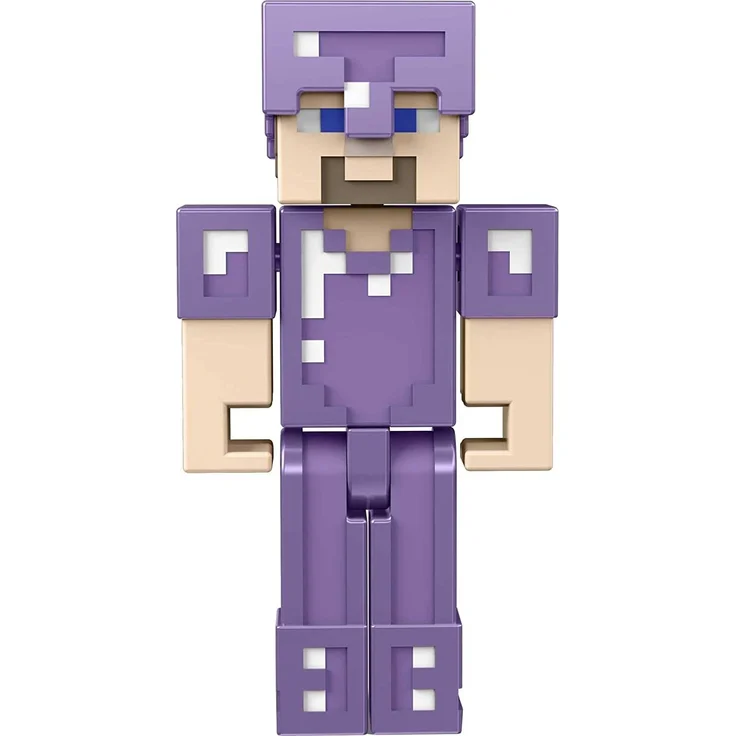 Minecraft GYB62 - Zauberraum-Spielset mit ca. 8 cm großer Steve-Figur und Zubehör,Spielzeug ab 6 Jahren – Bild 4