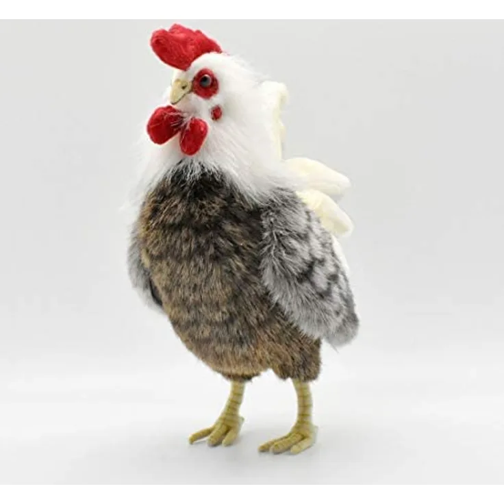 Hansa Bantam Rooster Plüsch, 27,9 cm, Braun, L