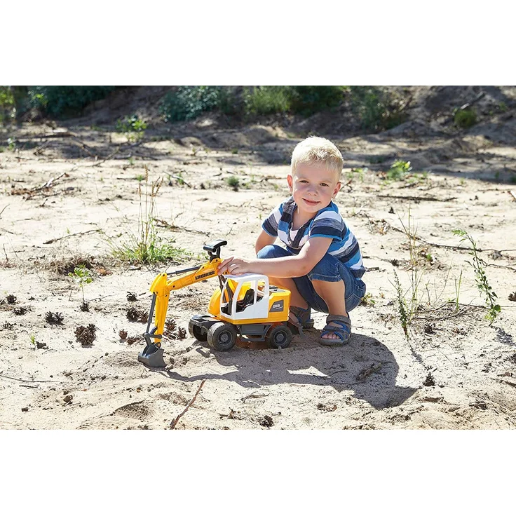 Bagger Liebherr A918 gelb Worxx 48cm – Bild 6