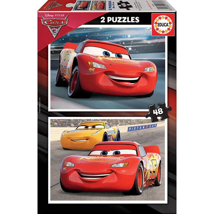 Educa borrás – 17177 – 2 x 48 Cars 3