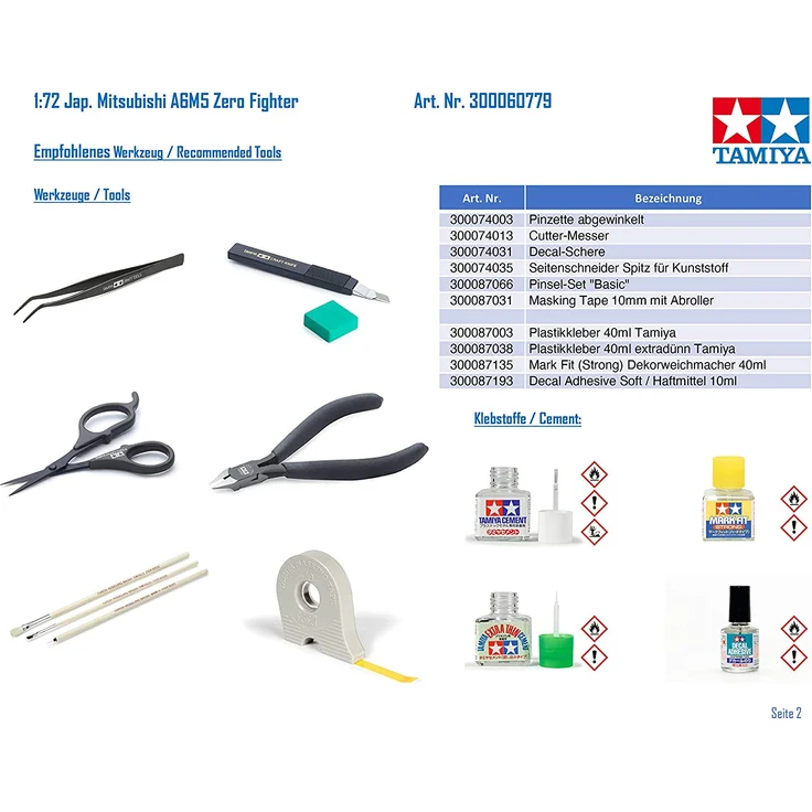 Tamiya Plastic model A6M5 Zero (Zeke) – Bild 5