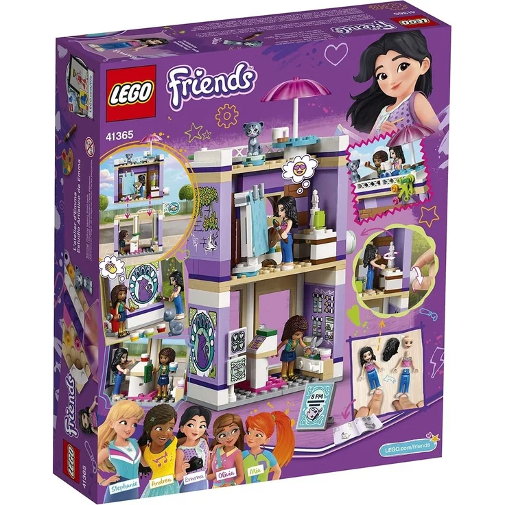 Lego 41365 Friends Emmas Künstlerstudio, bunt – Bild 7