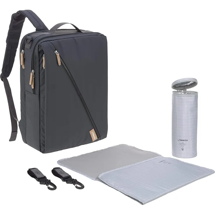 Lässig Wickelrucksack Green Label Tidy Talent - Dark Blue