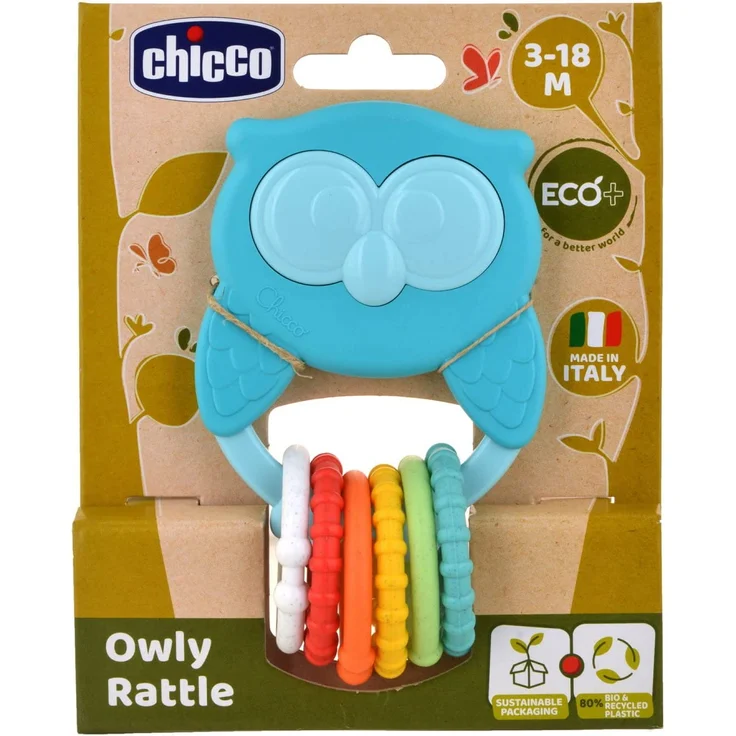 Chicco Owl Rassel Multicolor – Bild 3