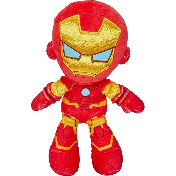 Mattel Plush GYT41 'Marvel Iron Man Plüschfigur', ca. 20 cm, ab 3 Jahren