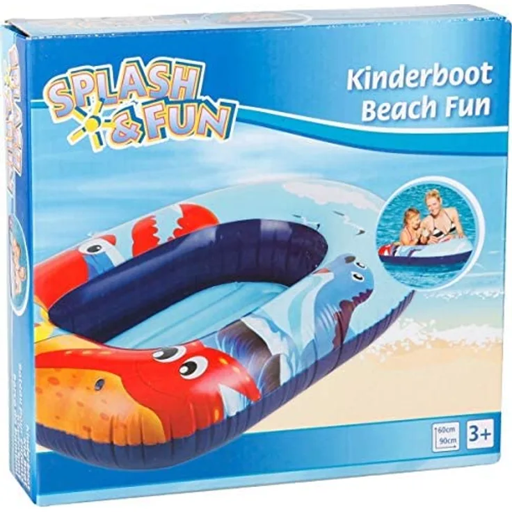 Splash & Fun Kinderboot Beach Fun, 90 x 60 cm - Preisvergleich