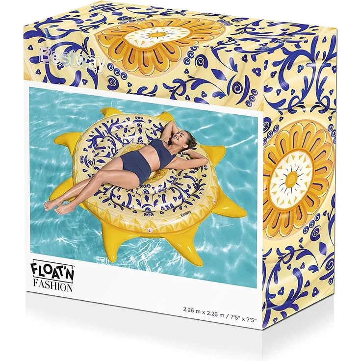 Pool Schwimminsel Sonne 226 x 226 cm – Bild 3