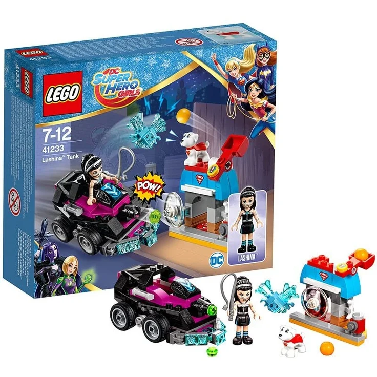 LEGO DC Super Hero Girls 41233 - Lashinas Action-Cruiser, Superhelden-Spielzeug - Preisvergleich – Bild 1