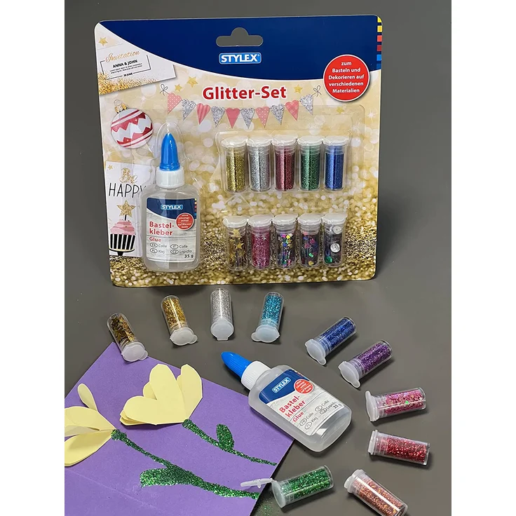 Glitter-Set - 11-teilig – Bild 6