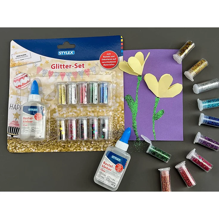 Glitter-Set - 11-teilig – Bild 5