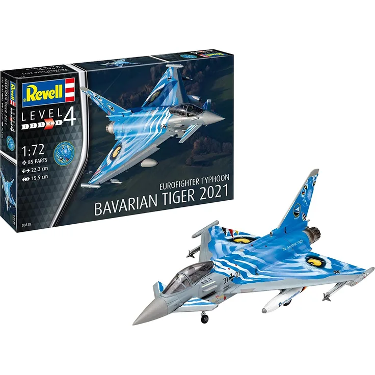 Eurofighter Typhoon Bavaria 1/72 model to assemble