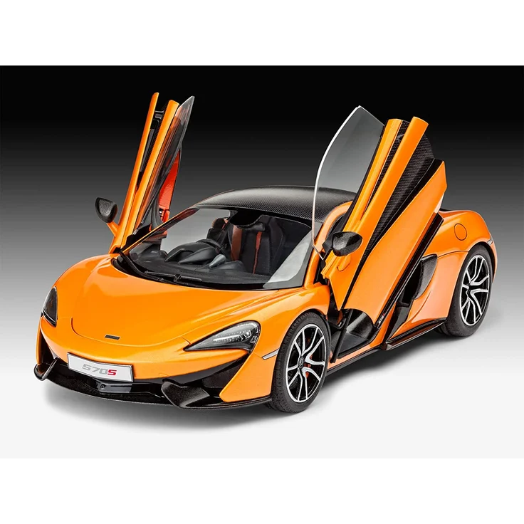 Revell Modellbausatz Auto 1:24 - McLaren 570S im Maßstab 1:24, Level 3, originalgetreue Nachbildung mit vielen Details, 07051 – Bild 9