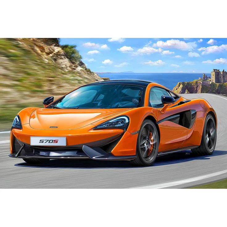 Revell Modellbausatz Auto 1:24 - McLaren 570S im Maßstab 1:24, Level 3, originalgetreue Nachbildung mit vielen Details, 07051 – Bild 10