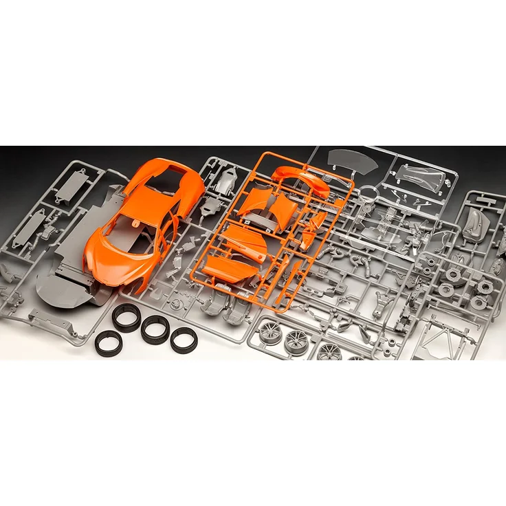 Revell Modellbausatz Auto 1:24 - McLaren 570S im Maßstab 1:24, Level 3, originalgetreue Nachbildung mit vielen Details, 07051 – Bild 8