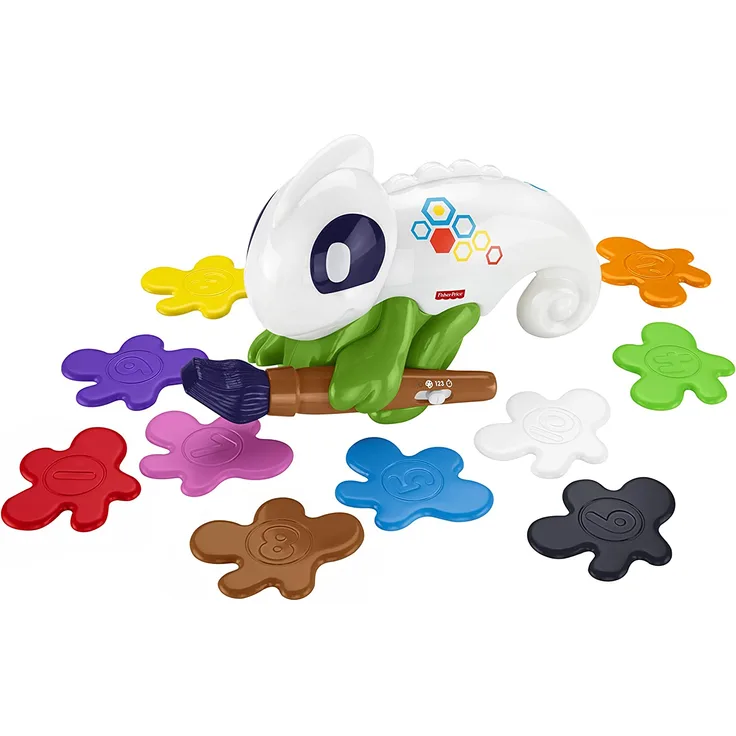 Fisher-Price Lern-Chamäleon Kunterbunt