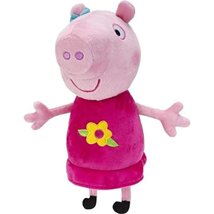 Jazwares GmbH PEP0720 Peppa Pig DIV Puppen PLÜSCHTIE, bunt