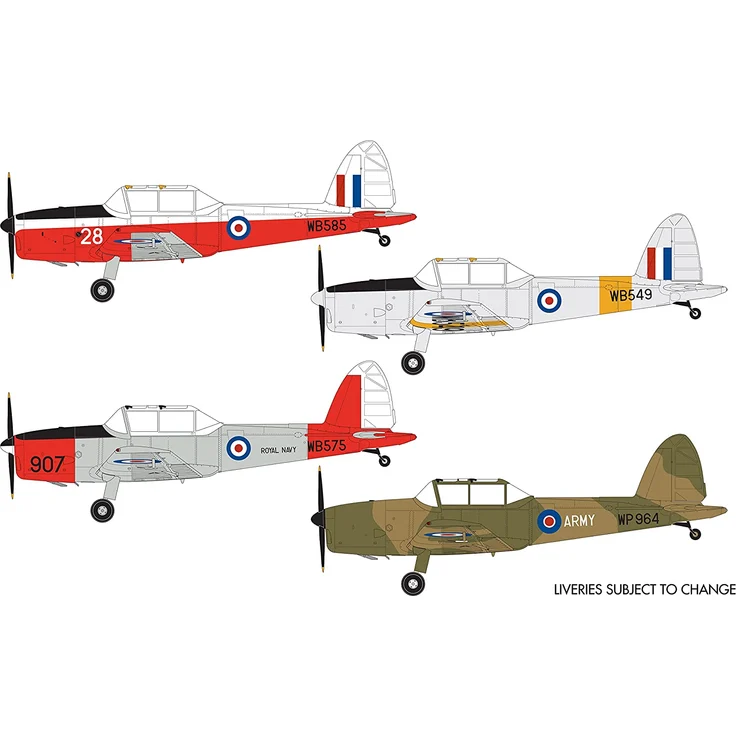 Airfix de Havilland Chipmunk T. 10 Fixed-wing aircraft model Montagesatz 1:48 de Havilland Chipmunk T. 10 Beide Geschlechter Kunststoff – Bild 2