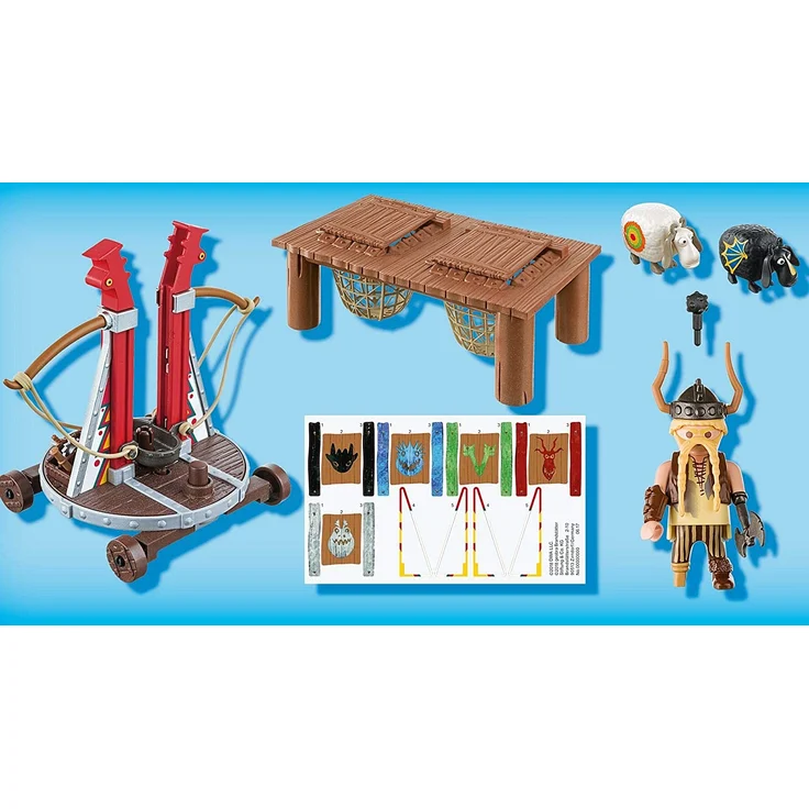 PLAYMOBIL Grobian mit Schafschleuder – Bild 6