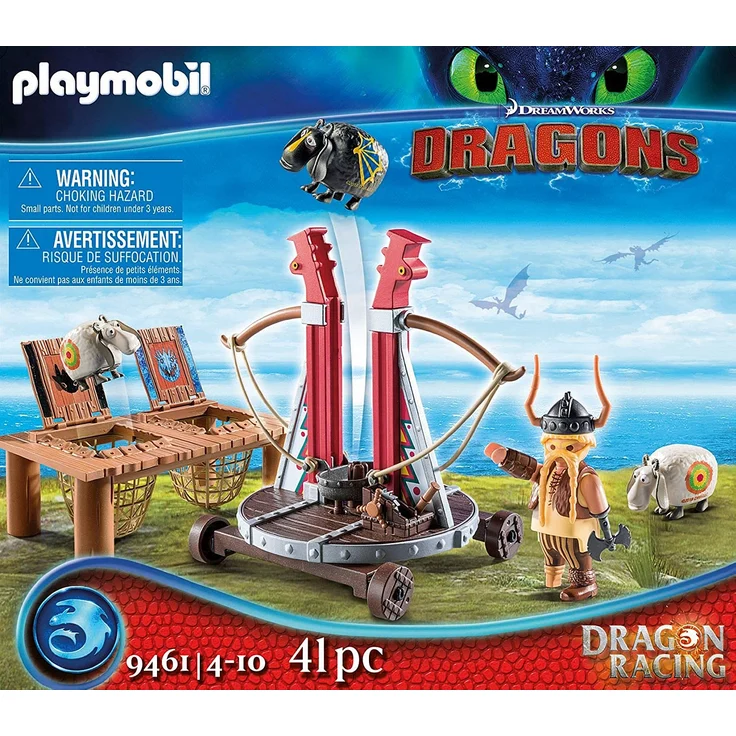 PLAYMOBIL Grobian mit Schafschleuder – Bild 2