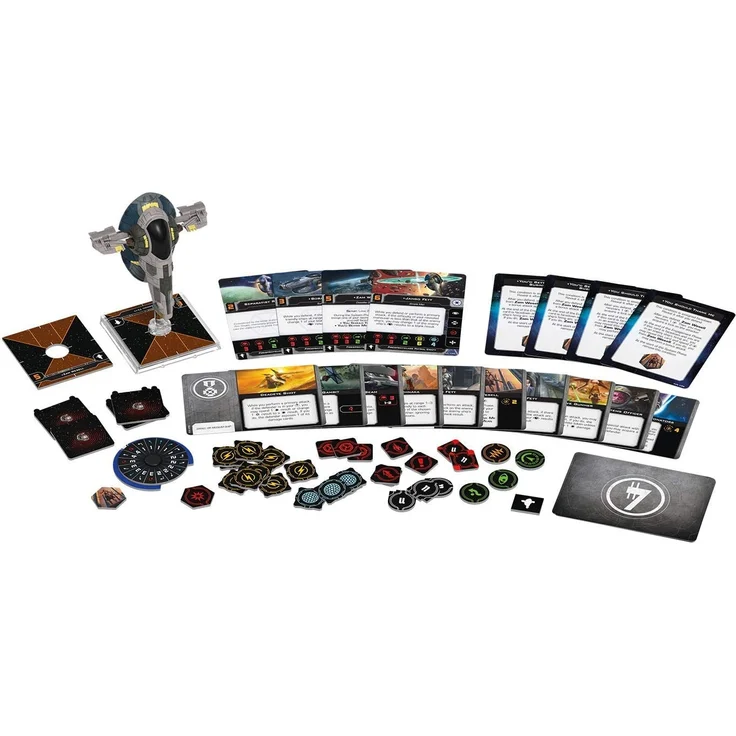 Asmodee Star Wars: X-Wing 2. Edition - Jango Fetts Sklave I, Erweiterung, Tabletop, Deutsch – Bild 2