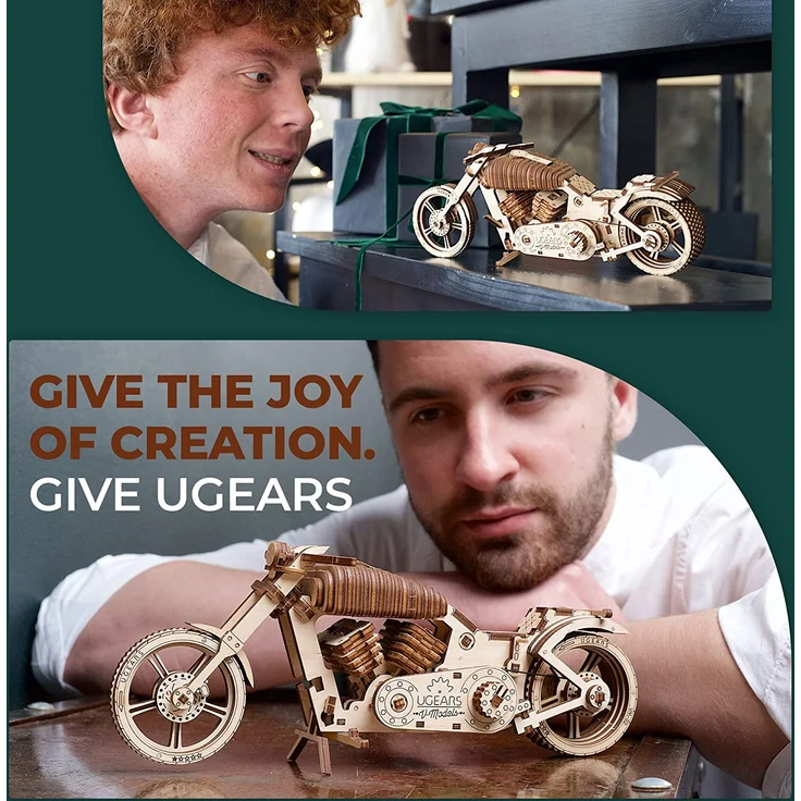 Ugears Motorrad VM-02 – Bild 3
