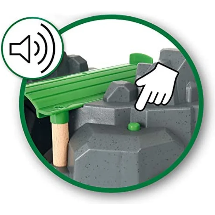 BRIO Eisenbahn Smart Tech Sound Große Goldmine, Brio World Eisenbahn Zubehör, Holzeisenbahn – Bild 8