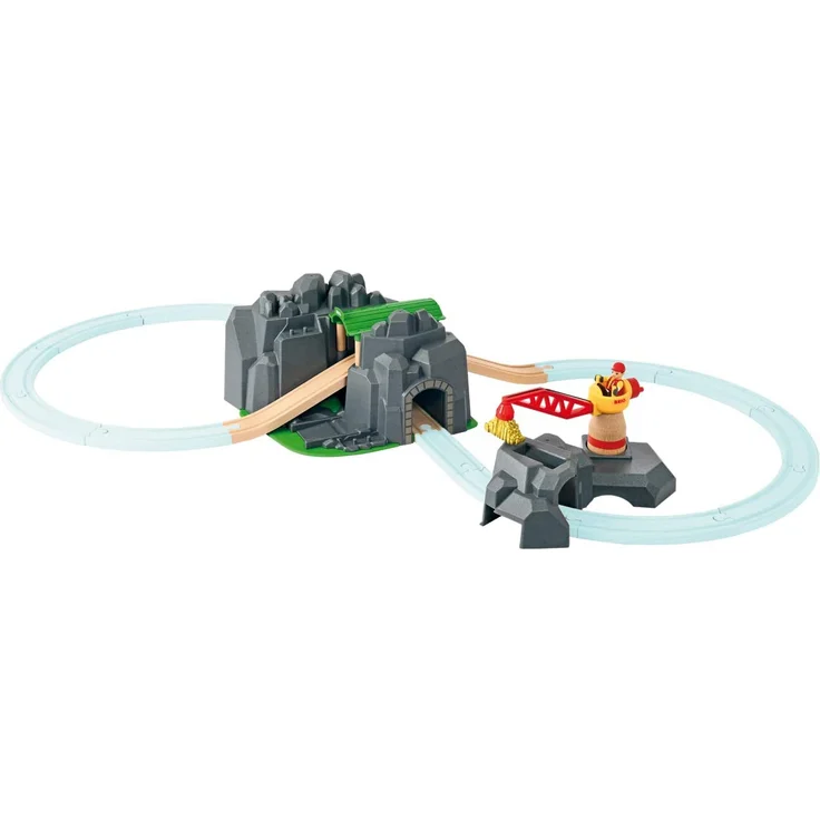 BRIO Eisenbahn Smart Tech Sound Große Goldmine, Brio World Eisenbahn Zubehör, Holzeisenbahn – Bild 2