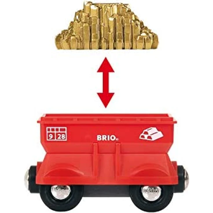 BRIO Eisenbahn Smart Tech Sound Große Goldmine, Brio World Eisenbahn Zubehör, Holzeisenbahn – Bild 7