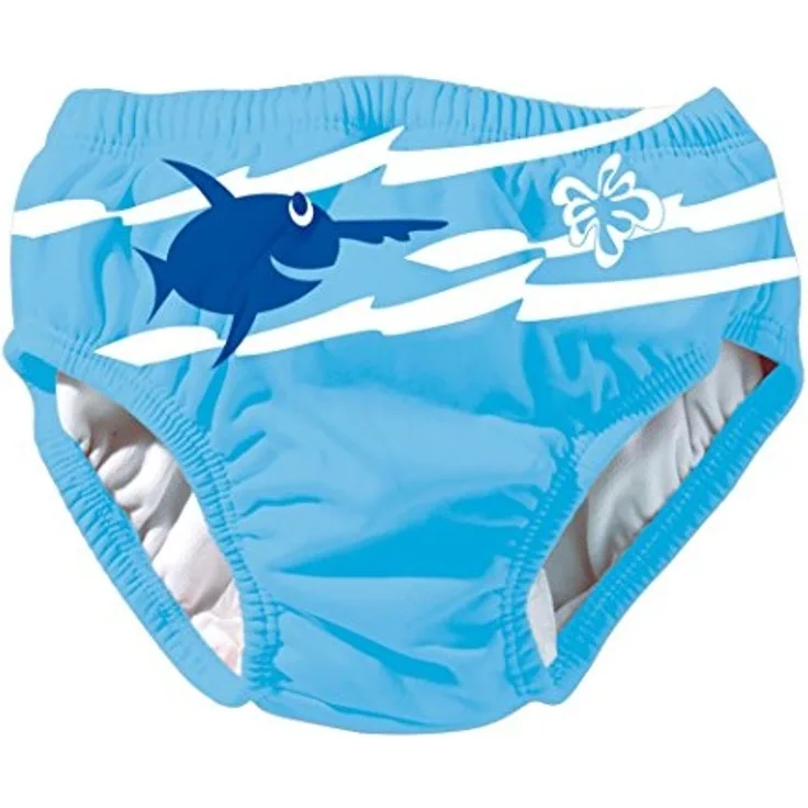 Beco 6921-6-M Sealife Aqua Windel Slip unisex, M, blau