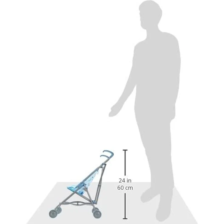 Idena Puppenbuggy, blau – Bild 8