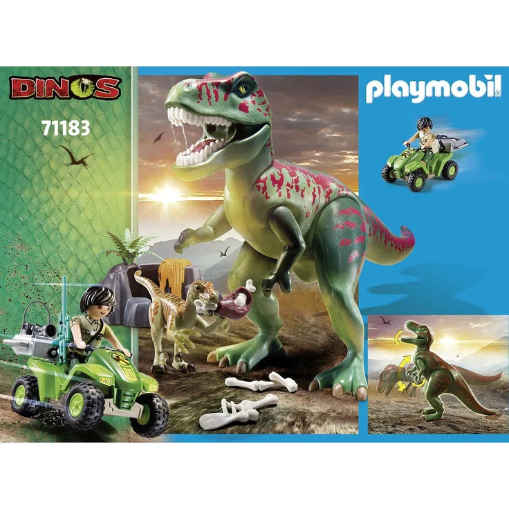 PLAYMOBIL® Dinos T-Rex Angriff 71183 - Preisvergleich – Bild 4