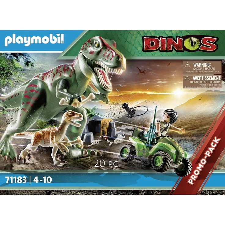 PLAYMOBIL® Dinos T-Rex Angriff 71183 - Preisvergleich – Bild 3