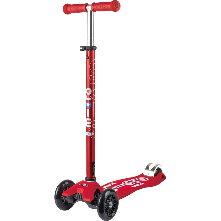 Micro Mobility Scooter Maxi Micro Deluxe rot, 102cm – Bild 5