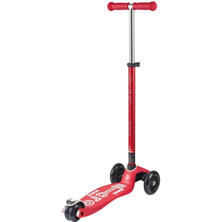 Micro Mobility Scooter Maxi Micro Deluxe rot, 102cm – Bild 1