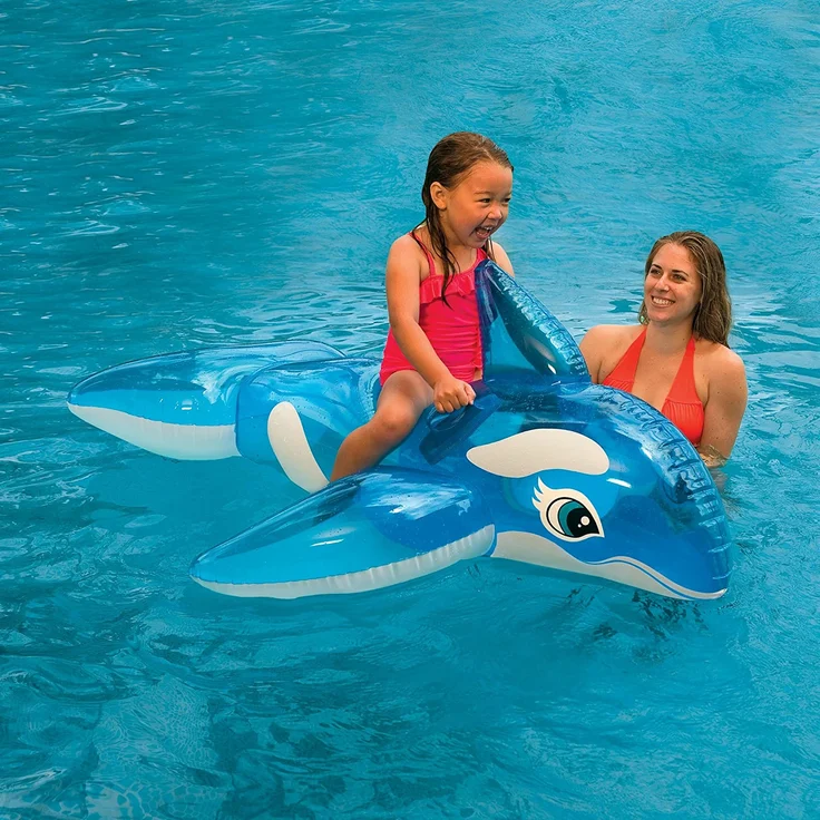 Intex Reittier Smiling Kleiner Wal Wasserspielzeug Schwimmtier Reiter aufblasbar - Preisvergleich – Bild 8