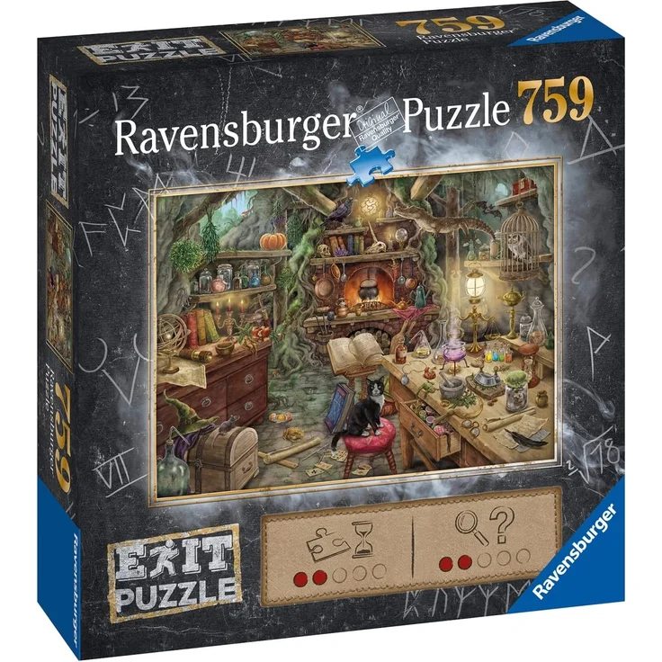 Ravensburger Puzzle 759 Teile Exit Die Hexenküche – Bild 2