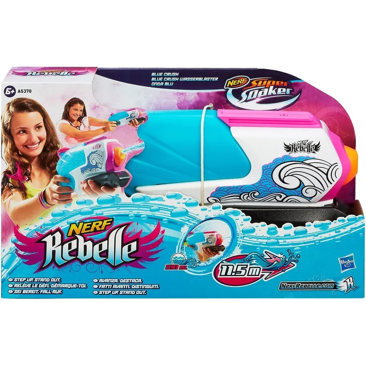Hasbro - Nerf Rebelle Blue Crush Soaker