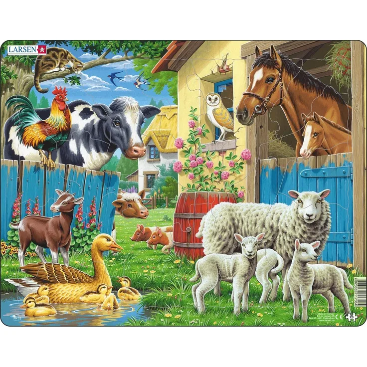 puzzle Maxi Boerderijdieren23 Teile