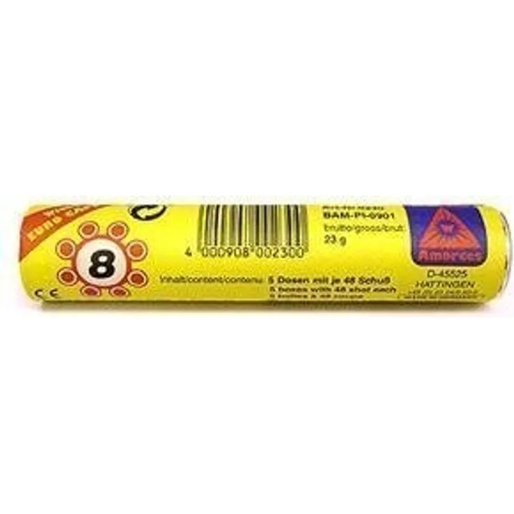 2 Rollen Weco 0230 - Ringamorces, 10 Dosen a 8 Schuss