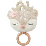 Bieco Musikspieluhr Reh | ca. 30 cm | Baby Spieluhr | Einschlafhilfe Babys | Baby Musik | Spieluhr Baby | Baby Schlaf | Kuscheltiere für Babys | Einschlafhilfe Kinder | Baby Spielzeug ab 0 Monate