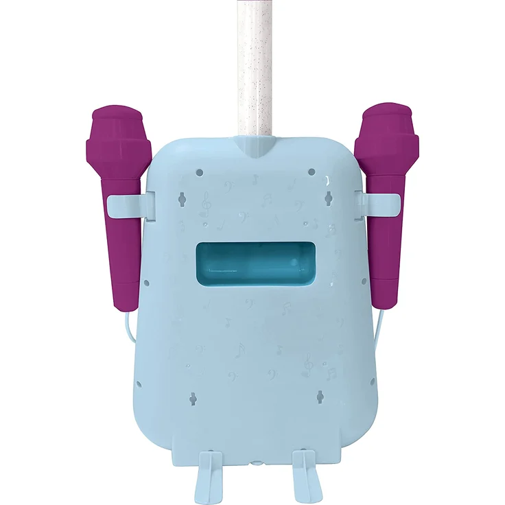 Lexibook K140FZ Disney Frozen Die Eiskönigin ELSA Beleuchteter Lautsprecher mit 2 Mikrofonen, Demo-Songs, MP3-Stecker, blau/violett – Bild 5