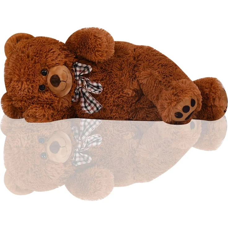 Deuba 'Plüschtier Teddybär L Braun 50cm', Riesen Teddy Bär Valentinstag Geschenk, braun – Bild 3